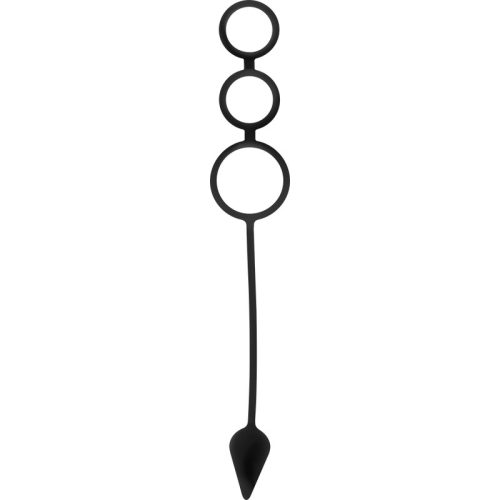 OHMAMA FETISH – Szilikon pénisz- és heregyűrű anál pluggal