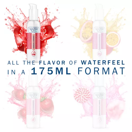 WATERFEEL – Cseresznye ízesítésű vízbázisú síkosító, 175 ml
