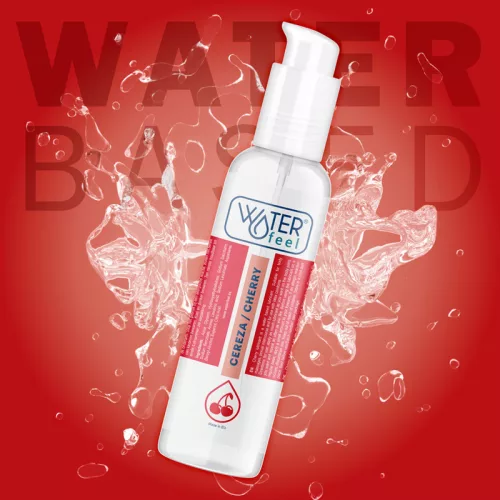 WATERFEEL – Cseresznye ízesítésű vízbázisú síkosító, 175 ml