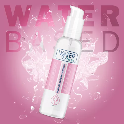 WATERFEEL – Vattacukor ízesítésű vízbázisú síkosító, 175 ml