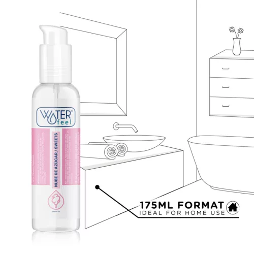 WATERFEEL – Vattacukor ízesítésű vízbázisú síkosító, 175 ml