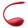 SATISFYER - Shiny Petal app-vezérelt okos g-pont vibrátor, újratölthető, piros
