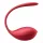 SATISFYER - Shiny Petal app-vezérelt okos g-pont vibrátor, újratölthető, piros