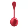 SATISFYER - Shiny Petal app-vezérelt okos g-pont vibrátor, újratölthető, piros