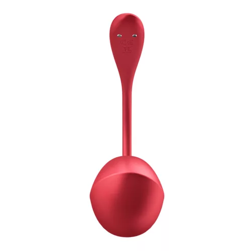 SATISFYER - Shiny Petal app-vezérelt okos g-pont vibrátor, újratölthető, piros