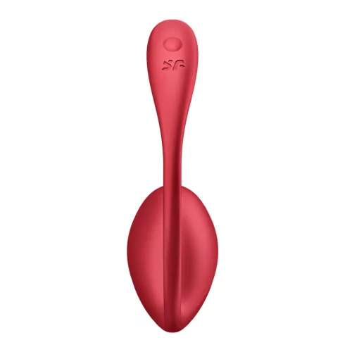 SATISFYER - Shiny Petal app-vezérelt okos g-pont vibrátor, újratölthető, piros