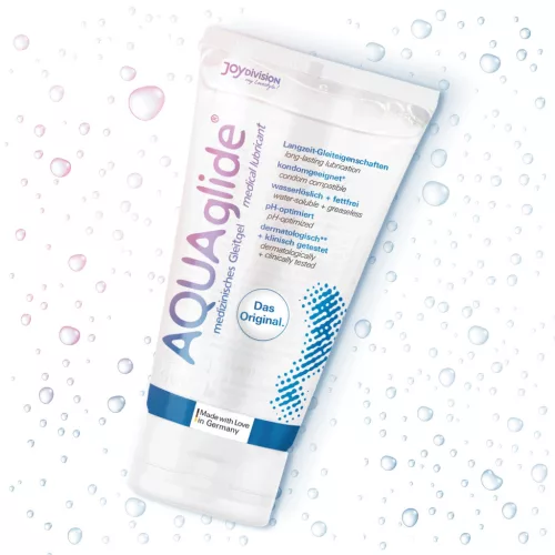 AQUAglide - Original vízbázisú síkosító gél, 50 ml