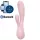 SATISFYER – Mono Flex Red app-vezérelt, rugalmas vibrátor, újratölthető, rózsaszín