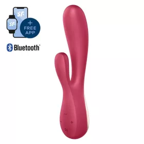   SATISFYER – Mono Flex Red app-vezérelt, rugalmas vibrátor, újratölthető, piros