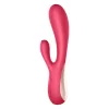 SATISFYER – Mono Flex Red app-vezérelt, rugalmas vibrátor, újratölthető, piros