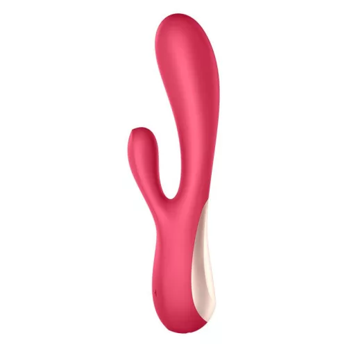 SATISFYER – Mono Flex Red app-vezérelt, rugalmas vibrátor, újratölthető, piros
