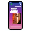 SATISFYER – Mono Flex Red app-vezérelt, rugalmas vibrátor, újratölthető, piros