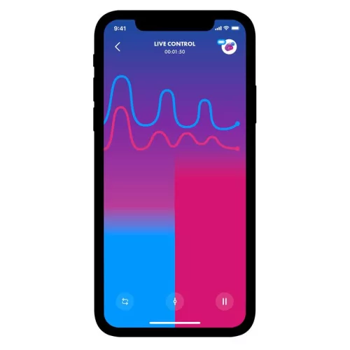 SATISFYER – Mono Flex Red app-vezérelt, rugalmas vibrátor, újratölthető, piros