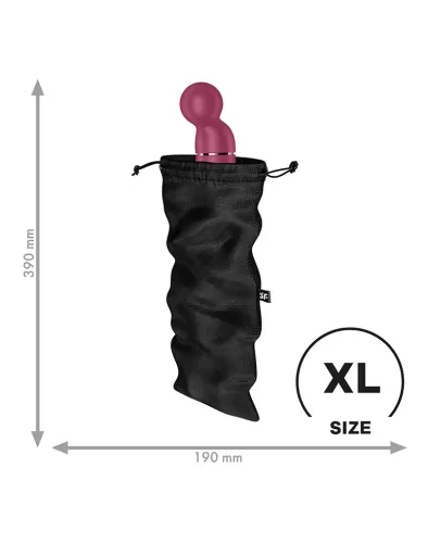 SATISFYER - Diszkrét tároló táska XL, nagy, fekete