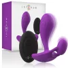 INTENSE – Shelly távirányítós vibrációs anál plug, erőteljes dupla motor, újratölthető, lila