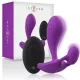 INTENSE – Shelly távirányítós vibrációs anál plug, erőteljes dupla motor, újratölthető, lila
