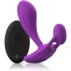 INTENSE – Shelly távirányítós vibrációs anál plug, erőteljes dupla motor, újratölthető, lila