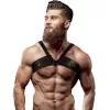FETISH SUBMISSIVE ATTITUDE – Férfi Brigade mellhám, állítható pántokkal