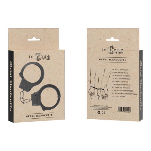 INTENSE FETISH – Fém bilincs kulccsal és gyorskioldóval