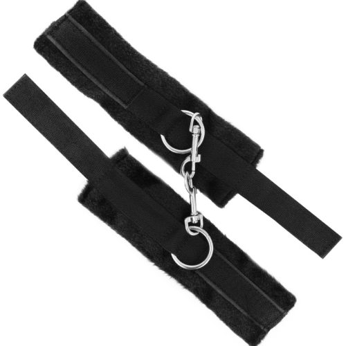 INTENSE FETISH – Vegán bőr erotikus szett bilincsekkel, szemkötővel és csiklandozóval