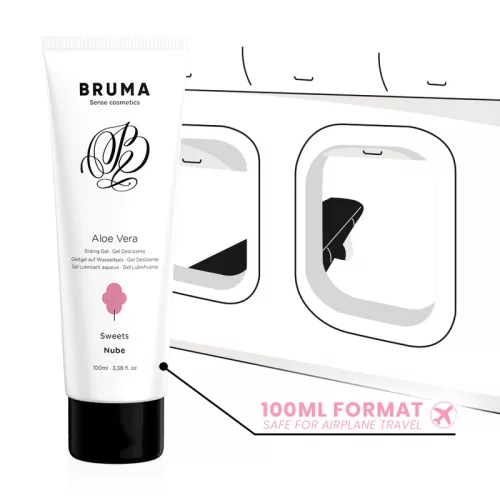 BRUMA – Aloe Vera vízbázisú síkosító gél édes aromával, 100 ml