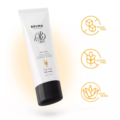 BRUMA – Aloe Vera vízbázisú síkosító gél Pina Colada aromával, 100 ml