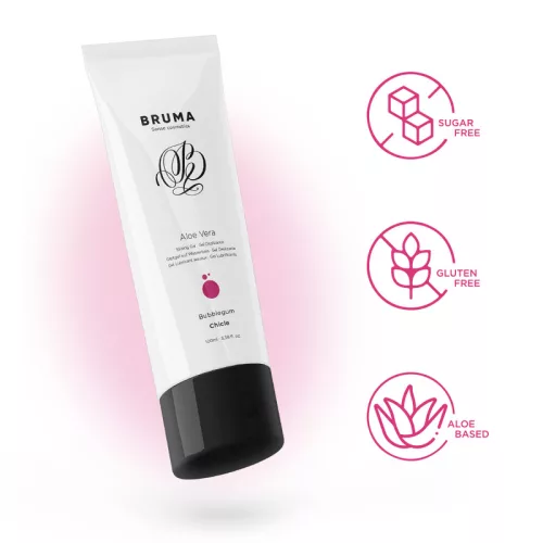 BRUMA – Aloe Vera vízbázisú síkosító gél rágógumi aromával, 100 ml