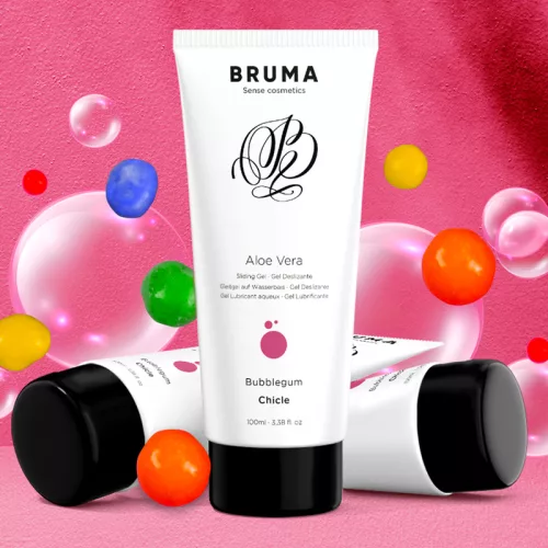 BRUMA – Aloe Vera vízbázisú síkosító gél rágógumi aromával, 100 ml