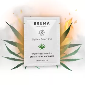   BRUMA – Cannabis aromájú melegítő hatású vízbázisú síkosító kendermagolajjal, 6 ml