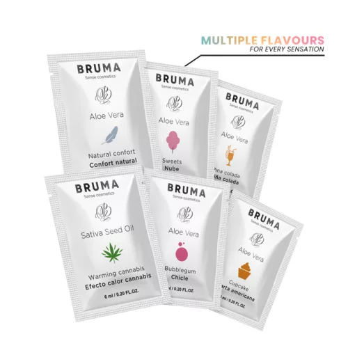 BRUMA – Aloe Vera vízbázisú síkosító gél, illatmentes, 6 ml
