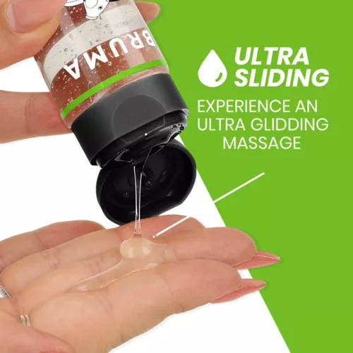 BRUMA – Premium 3 az 1-ben melegítő masszázsolaj, görögdinnye ízű, 100 ml