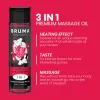BRUMA – Premium 3 az 1-ben melegítő masszázsolaj, eper ízű, 100 ml