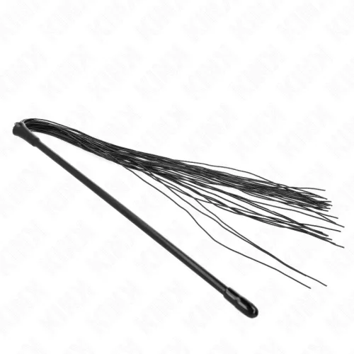 KINK – Szilikon intim ostor, 60 cm, fekete