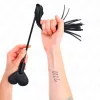 KINK – Szív alakú paskoló ostor véggel, 35 cm, fekete