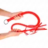 KINK – Kígyó ostor gyűrűs markolattal, 65 cm, piros