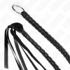 KINK – Kígyó ostor gyűrűs markolattal, 65 cm, fekete
