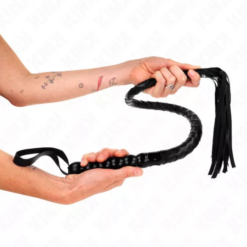 KINK - Gyöngyös kígyó ostor, 80 cm