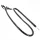 KINK - Hosszú fényes PVC ostor, 138 cm