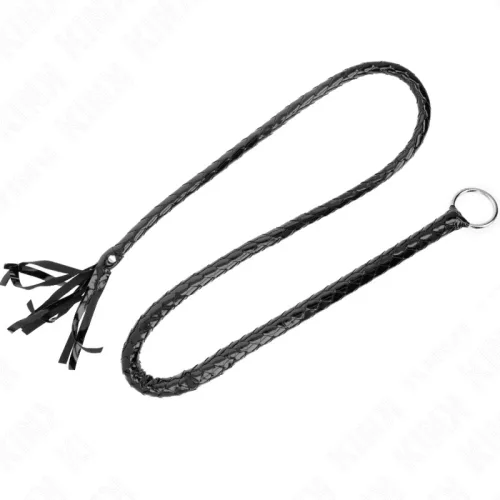 KINK - Hosszú fényes PVC ostor, 138 cm