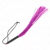 KINK – Mini szilikon ostor gyöngyökkel, 26 cm, lila
