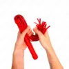 KINK – Ostor texturált piros markolattal, 48,5 cm