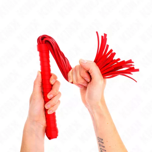 KINK – Ostor texturált piros markolattal, 48,5 cm