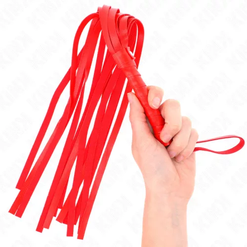 KINK - Egyszerű piros ostor, 45 cm
