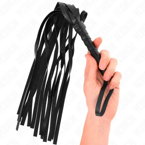 KINK - Egyszerű fekete ostor, 45 cm