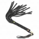 KINK - Mini fekete velúr ostor, 30 cm
