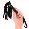 KINK - Mini fekete velúr ostor, 30 cm
