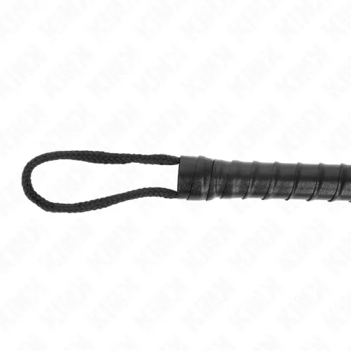 KINK - Fekete fonott ostor, 56 cm