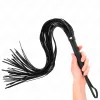 KINK - Fekete puha PVC ostor, 70 cm