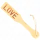 KINK – Bambusz paskoló LOVE gravírozással, 32 × 5,5 cm