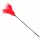 KINK – Érzéki tollas csiklandozó pálca, 45 cm, piros